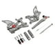 thumbnail image 5 of Reposapiés traseros ajustables de competición, color gris, para Honda CBR1000RR-R SP 2021-2025, 5 of 16