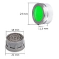thumbnail image 3 of 5 Pcs Sink Faucet Aerator,Net Mouth, Bubbler, Faucet Filter Mouth, Faucet Accessories, 4-6-8l Constant Flow Water-saving Device Faucet Aerators ,Easy to Install, 3 of 7