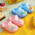 thumbnail image 1 of Summer Baby Sandals Cartoon Mules Slippers Fashion Soft Kids Cartoon Sandal Infantil for Boy Girls Children's Garden ShoesBlue A19(11.6cm) He Qiyong unisex, 1 of 1