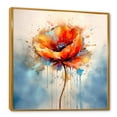 thumbnail image 2 of Designart "Dance Of Vibrant Red Poppies" Poppy Floater Framed Wall Art Prints, 2 of 5