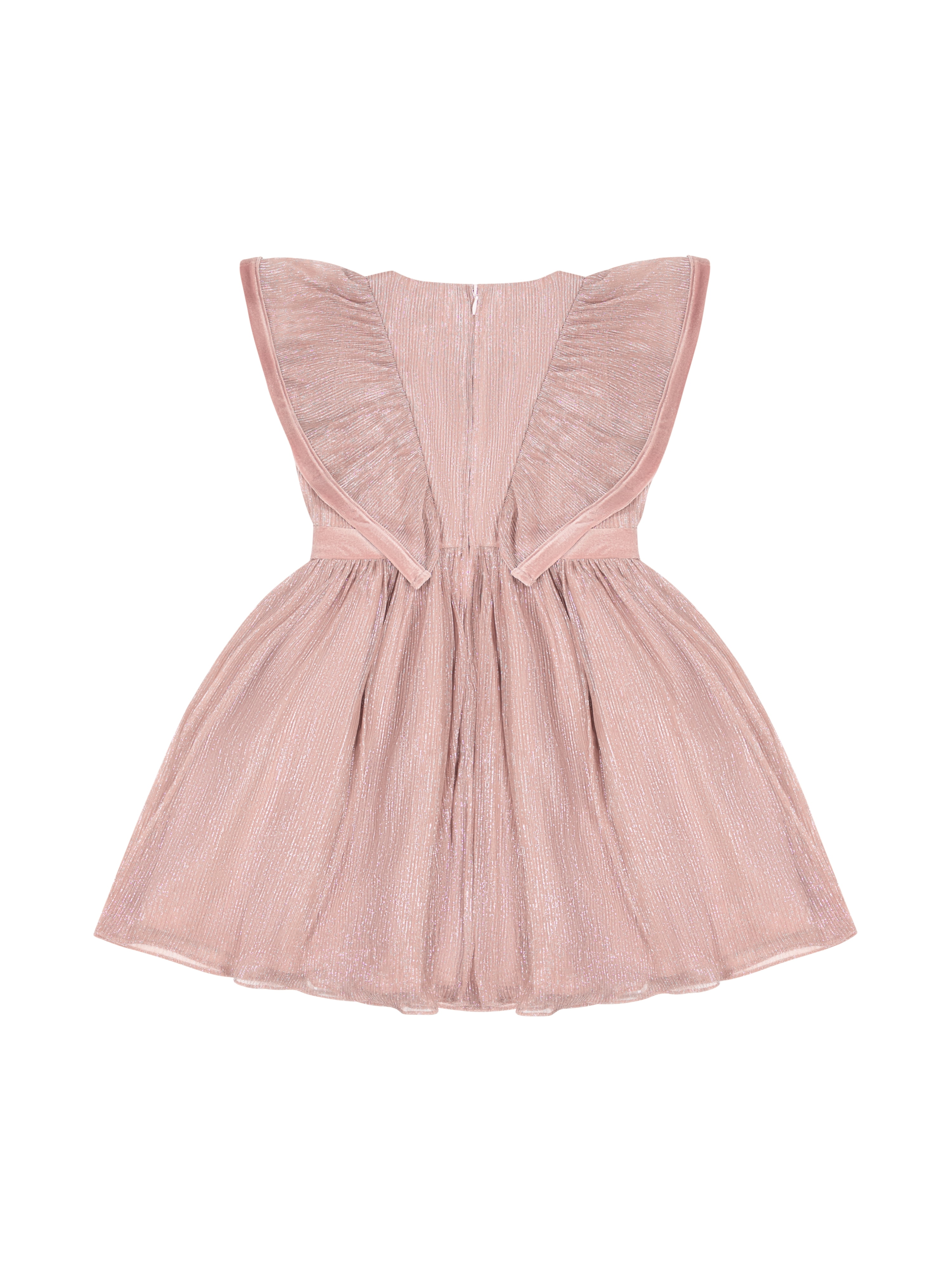 Kensie Girl Metallic Pleated Dress, Sizes 4-16