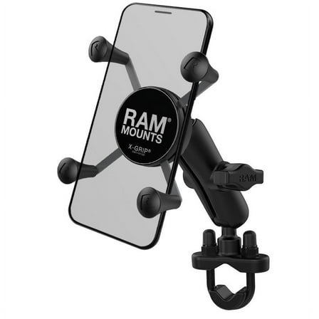 RAM Mounts X-Grip® Phone Mount with Handlebar U-Bolt Base - Medium