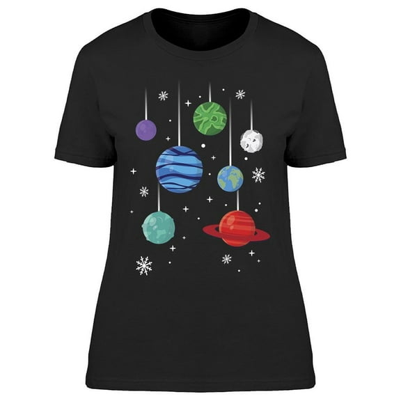 Spheres Planets Graphic Women's T-shirt