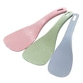 thumbnail image 4 of Mashaouyo Clearance 50% Off Clear! Dinnerware Wheat Straw Rice Spoon Household Rice Cooker Non Stick Rice Spoon Kitchen Rice Spoon Rice Spatula, 4 of 4
