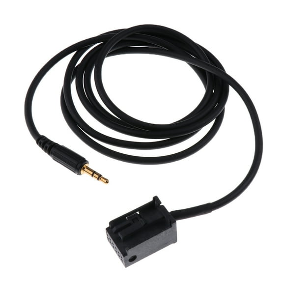 Male AUX Audio 3.5mm Cable Input Adapter For Fiesta