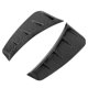 thumbnail image 2 of Pair Front Bumper Side Air Vent Trim Exterior Carbon Fiber Style Universal Decoration, 2 of 5