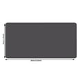 thumbnail image 3 of Hearth & Gear Large Pad Desk Mat With Leaf Print For Home Gaming And Study 400x900mm Rubber Keyboard Pad Home & Pad Nice Edge Thick Desk Mat Laptop Table Computer Pad Steno Rest Wrist Support Wrist, 3 of 5