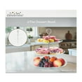 thumbnail image 4 of 12.87" x 13" Glass 3-Tier Dessert Stand, by Way To Celebrate, 4 of 7
