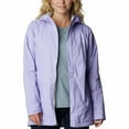 thumbnail image 4 of Women's Columbia Switchback Hooded Lined Rain Jacket Color: Fig Size: SMALL, 4 of 5
