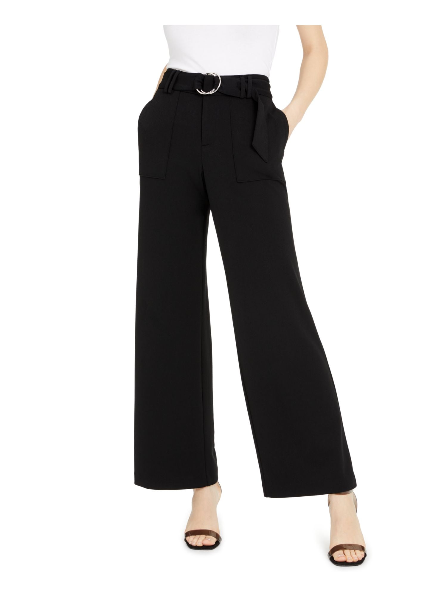 Utility Wide Leg Pants Black 