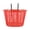 Dark Red, variant on GETAJGHSD Quick Release Front Bike Basket Plastic Dark Red 1Pcs