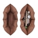 thumbnail image 4 of Bolso Montana West Large Hobo de piel vegana marrón, 4 of 7