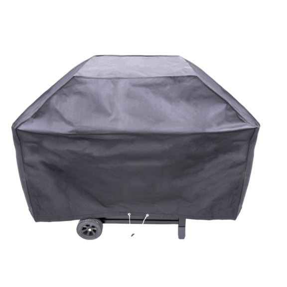Char-Broil Heavy-Duty Grill Cover for 3–4 Burner Gas Grills, 62”W x 25”D x 44”H, Weather-Resistant with Secure Straps