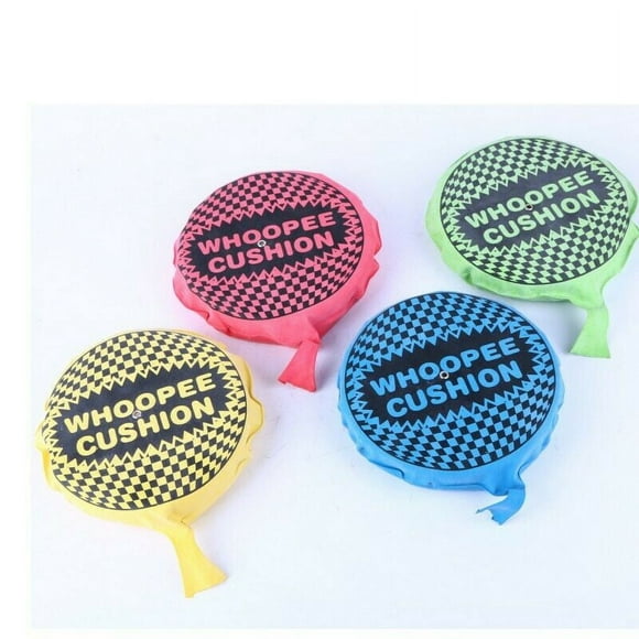 set of 4 Self Inflating Whoopee Cushion Fart Cushion Whoopie Balloon Woopie Cushion Woopy Cushion by HTI BRAND by HTI BRAND