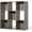 Rustic Grey Oak, variant on Yuanmin Sturdy Room 11-Inch Cube Storage Organizer Shelf, with Thick Exterior Edge, Storage Shelf Divider w/Back, Bookcase, 9-Cube, Rustic Grey Oak