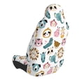 thumbnail image 4 of Lsque Cartoon Animals Pattern Car Seat Covers for Front Seats , Waterproof Seat Covers for Cars, Sporty Front Seat Covers,Car Seat Cover Protector Front Seats, 4 of 5