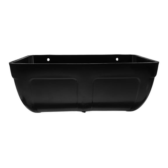 ULTNICE deer water trough Hanging Fence Feeder Black Space-saving Farm Use 1 Set