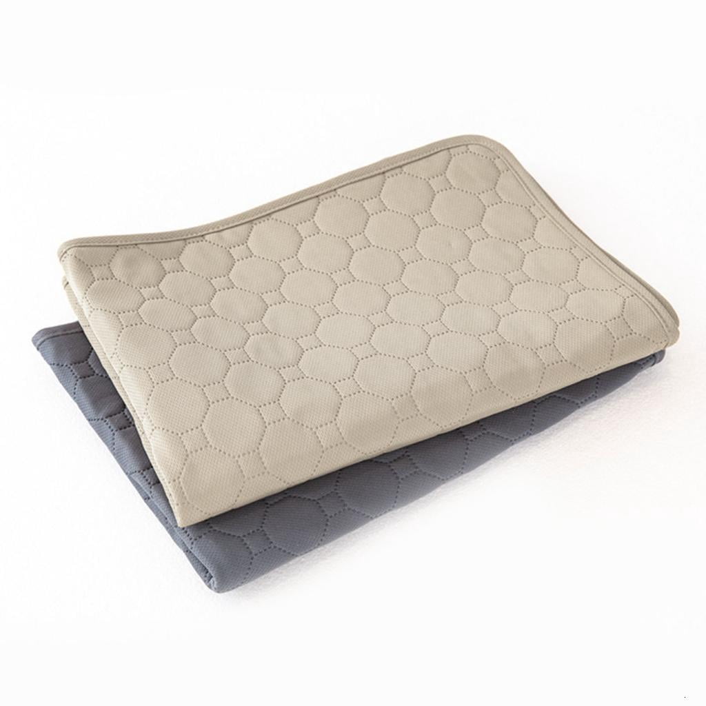 WE-POLUJ Washable Dog Pee Pads Reusable Absorbent Leak-Proof Floor Mat for Travel