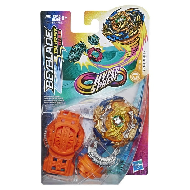 Beyblade Burst Rise Hypersphere Wizard Fafnir Starter Pack, 8+