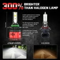 thumbnail image 6 of For Lincoln Navigator 2003-2006 - 6X 9005 9006 LED Headlight Hi/Lo + 9145 Fog Lamps Bulbs, 6 of 10