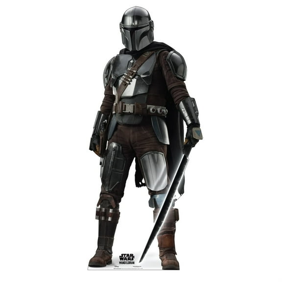Cardboard People The Mandalorian Cardboard Cutout Standup - Disneys Star Wars: Mandalorian (TV Series: Season 3)