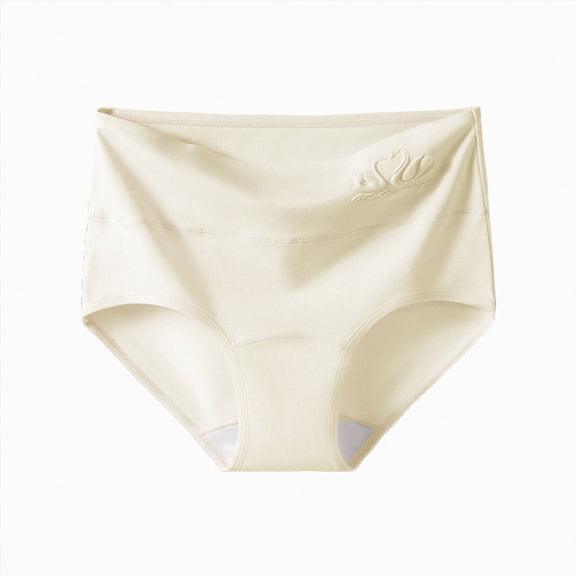 yboeqw Women High Waist Solid Period Panties Leak Proof Menstrual Underwear Comfort Size XXL
