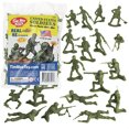 thumbnail image 2 of Timmee Plastic Army Men - OD Green 48pc Toy Soldier Figuras - Hecho en EE. UU. Tim Mee Toy Tim Mee Toy, 2 of 2