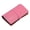 Pink, variant on Refillable Leather A6 Notebook Suitable for Travel Journaling Customizable Pages