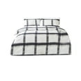 thumbnail image 1 of The Linen Yard Mohair Checked Duvet Cover Set, 1 of 4