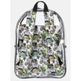 thumbnail image 2 of Teenage Mutant Ninja Turtles 17" Unisex Clear Backpack with Printed Laptop Sleeve, Green, 2 of 5