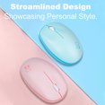 thumbnail image 3 of Mofii Sleek and Stylish MOFII M8 Wireless Mouse - Quiet, Portable, and High-Quality Design for Laptops and Desktops - Available in Multiple Colors Including Green, 3 of 6