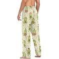 thumbnail image 6 of FREEAMG Funny Avocado Pajama Pants for Men, Men's Separate Bottoms, Comfortable Sleep Lounge Pj Pants, 6 of 7