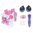 thumbnail image 3 of DIY Stuffed Animal Cushion Safe Reliable Bright Colors Fun Decompression Toys for Kids Pink Cat 33988, 3 of 3