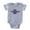 Heather Grey, variant on CafePress - Volleyball - Cute Infant Baby Football Bodysuit