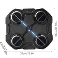 thumbnail image 3 of Hearth & Gear For Kids Smart Boxing Machine With LED Electronic Wall Mounted Adjustable Wall Training Devices For Boys Girls Yoga Stool for Meditation Yoga Mat And Yoga Props Bolster Yoga Headstand, 3 of 6