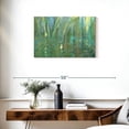 thumbnail image 3 of Elephant Stock Trade Winds Diptych Ii Wall Art - Horizontal Canvas Wall Art - Living Room Wall Decor - Abstract Canvas - Green And Blue Decor By Suzanne Wilkins - 30" x 20", 3 of 8