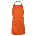 thumbnail image 2 of Delantal Poliéster Hechoe Ajustable Cómoda Cocina Hotel Artesanías - naranja Salvador Delantal profesional del cocinero, 2 of 10