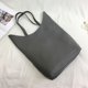 thumbnail image 5 of 2 unids/set bolso de hombro grande de cuero PU para mujer de moda coreana + embrague (gris)-177736.02 Tmvgtek Para estrenar, 5 of 8