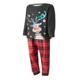 thumbnail image 3 of Christmas Family Matching Pajama Red Holiday Pjs Sets Sleepwear, 3 of 10
