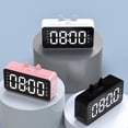 thumbnail image 4 of Reloj Multifunción Altavoz Bluetooth Reloj Despertador Snooze Reloj De Escritorio Inalámbrico Subwoofer Para Dormir Trabajo Oficinas Camas matsuzay HA026416-03, 4 of 5
