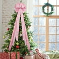 thumbnail image 4 of PENGXIANG Christmas Tree Topper Bow Office 1PC DIY Home Hanging School Holiday  Bows, 4 of 11