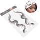 thumbnail image 1 of Etiqueta Engomada Falsa De Hailine, Bordes De Mujeres Peinados Tatuaje Borde Etiqueta Engomada Del Cabello Etiqueta Engomada Del Tatuaje Del Cabello Solución Innovadora, 1 of 9