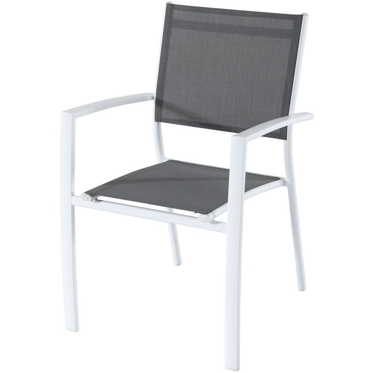 Hanover Cameron 11 Piece Expandable Dining Set with 10 Sling Dining Chairs and a 40 x 94 Table Walmart