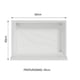 thumbnail image 2 of Alacena Madesa Para Horno Blanco 60 cm G2560609PR, 2 of 5
