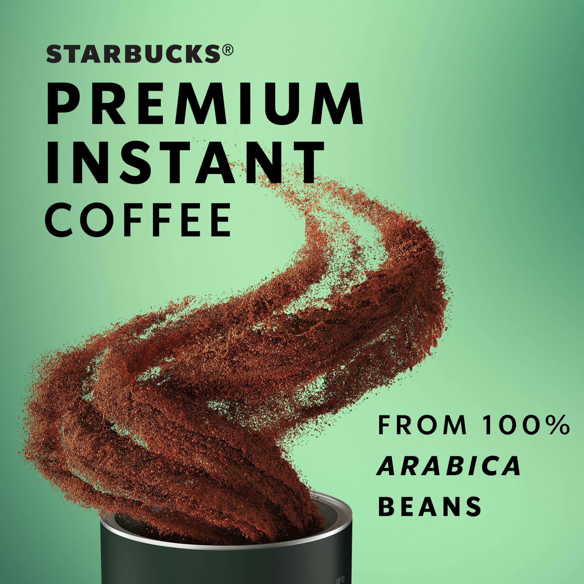 Starbucks Premium Instant Coffee, Medium Roast, Arabica Beans, 3.17 oz, 6 Count