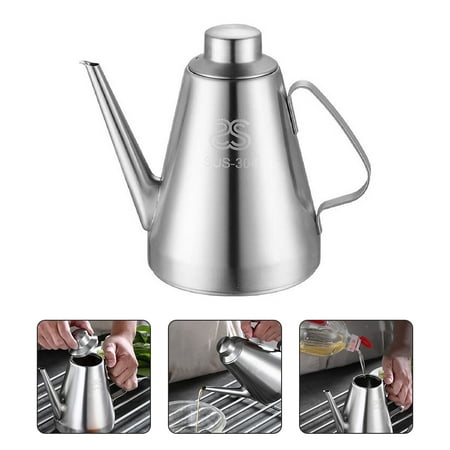 

Yuangui Oil Dispenser Bottle Vinegar Cruet Liquid Condiment Sauce Container Soy Ceramic Salad Decanter Olive Drizzler Can