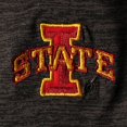 thumbnail image 4 of Men's Colosseum Black Iowa State Cyclones Down Swing Polo, 4 of 4