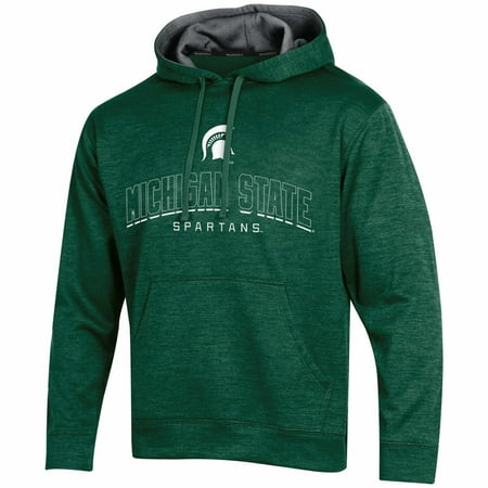 Men's Russell Green Michigan State Spartans Synthetic Pullover Hoodie