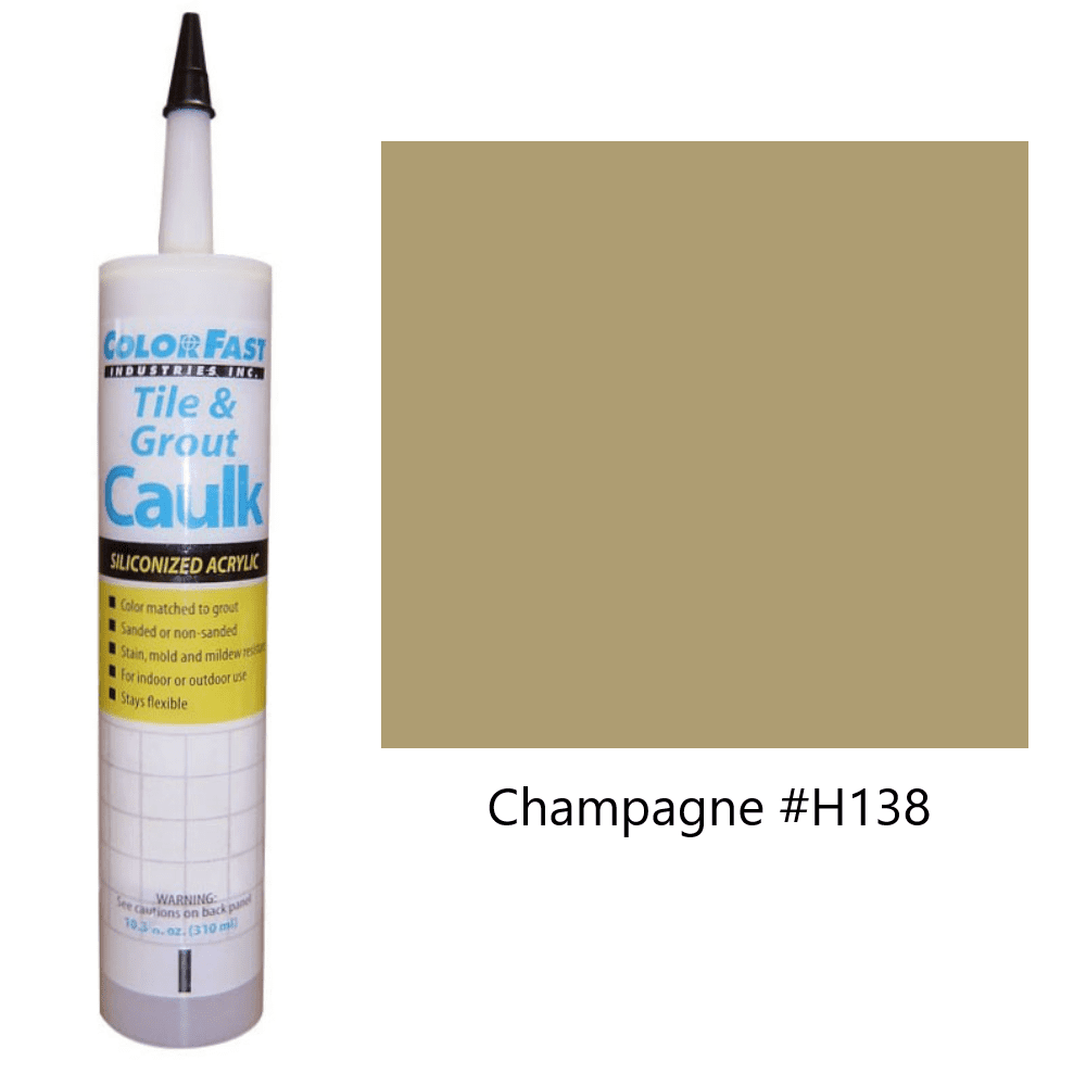 ColorFast Latex Colored Caulk Hydroment Color Line Champagne
