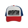 thumbnail image 1 of Men's Adventure Hat Outdoor Trucker Cap, White/Red/Royal, 1 of 2